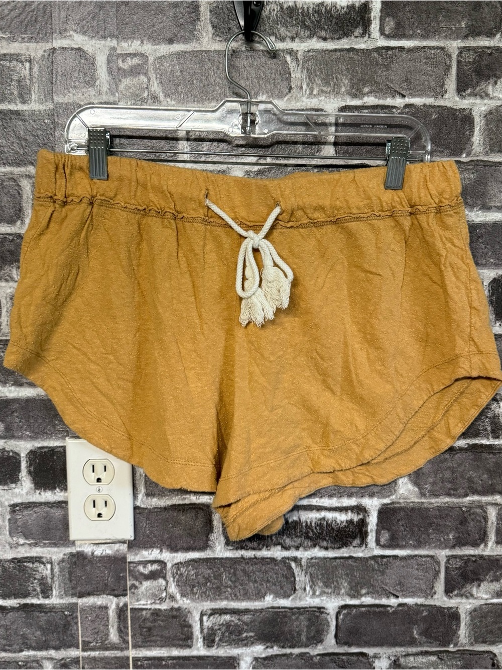Free People Beach shorts gold